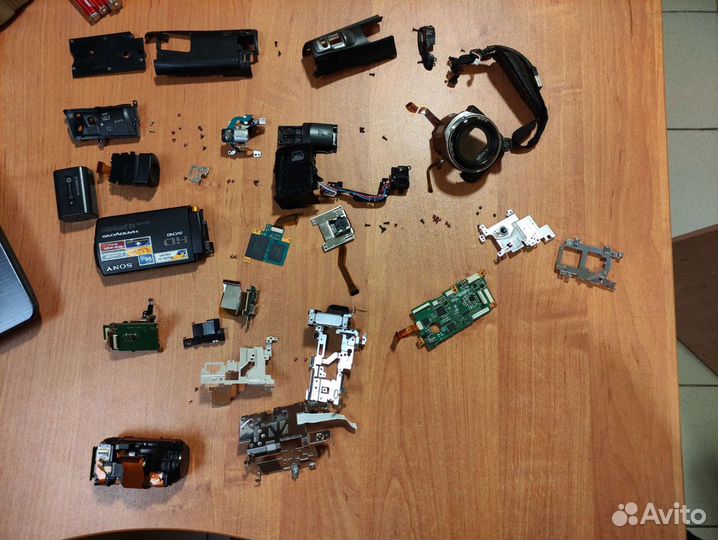 Видео камера Sony HDR-CX700E детали разбор