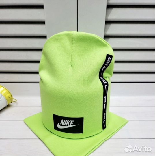Шапка и снуд nike разные цвета