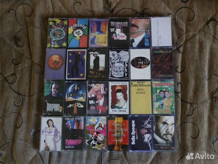 Аудиокассеты кассеты студийные