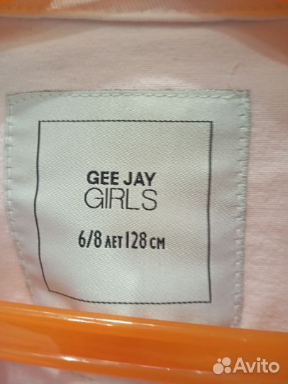 Джинсовая куртка для девочки