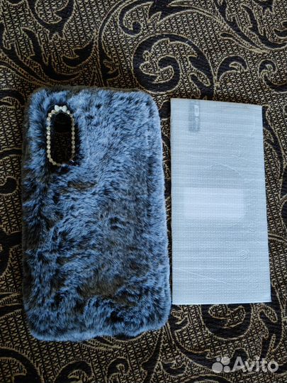 Зимний чехол и защитное стекло для xiaomi mi 9