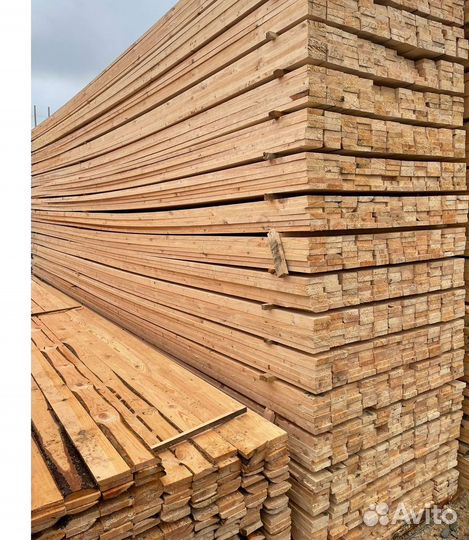 Пиломатериал Доска обрезная Брус