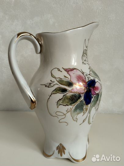 Кувшин Кисловодский фарфоровый завод. Феникс