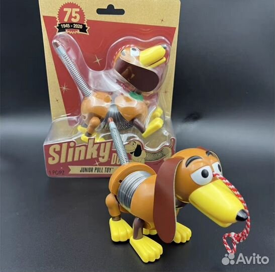 Спиралька История игрушек - собака-пружинка Slinky