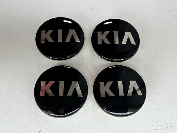 Оригинальные колпачки заглушки на литые диски Kia