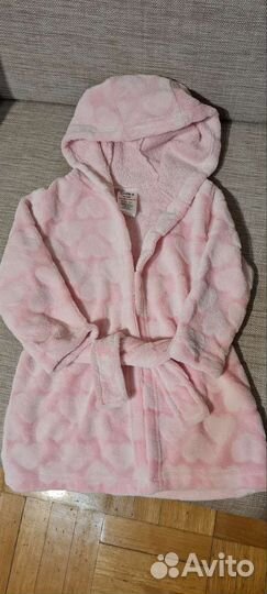 Халат для девочки размер 12-18 мес
