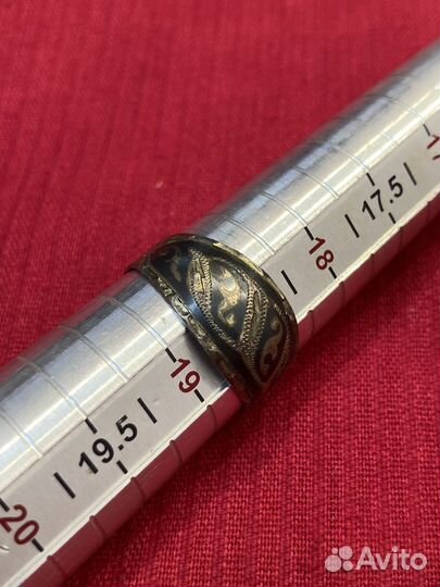 Кольцо серебро 875 СССР