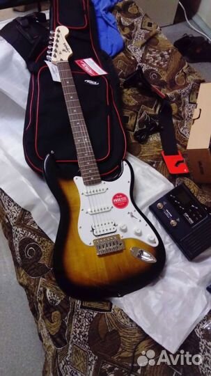 Электрогитара fender squier bullet