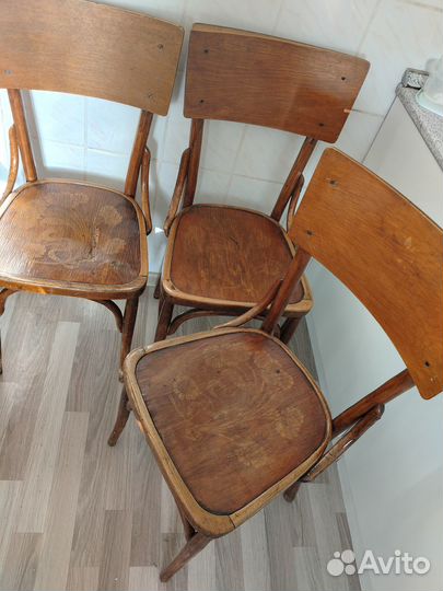 Стулья Венские 4шт СССР Винтаж Ретро