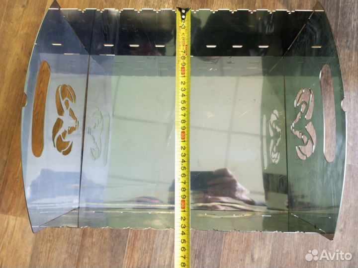 Мангал из нержавейки разборный