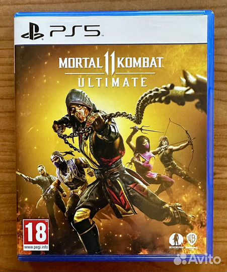 Mortal kombat 11 ps5 диск