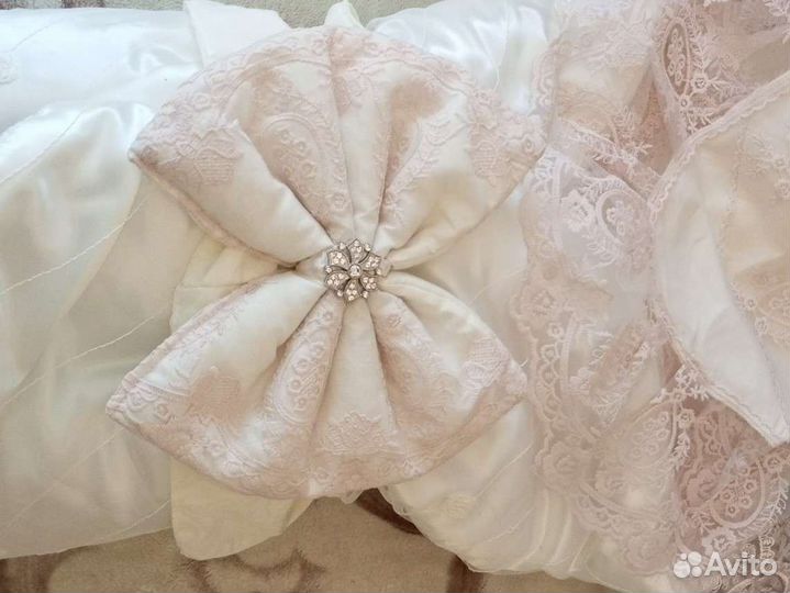 Конверт на выписку зимний для девочки