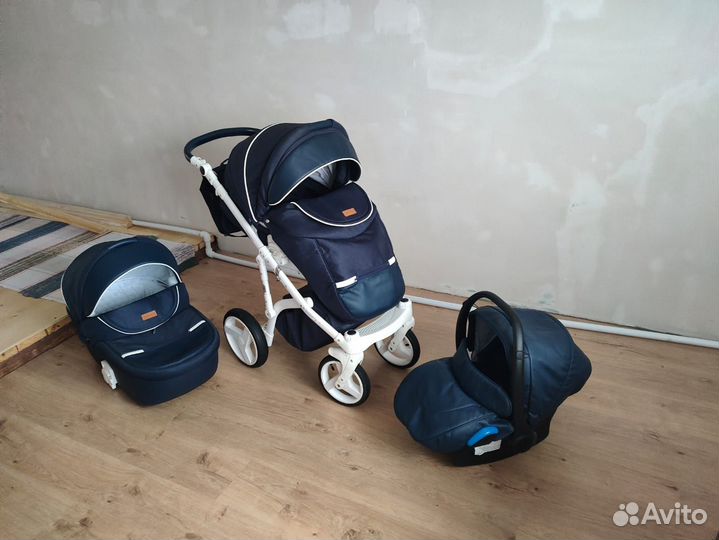 Коляска adamex 3 в 1
