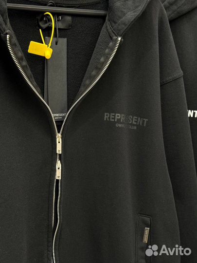 Зип худи represent