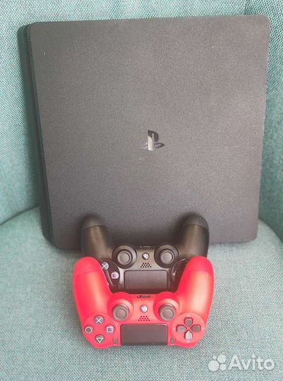 Sony PS4 slim 500гб+Fifa2023+UFC4