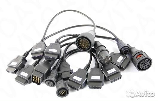Переходники для диагностики авто OBD2 газ Ваз и тд