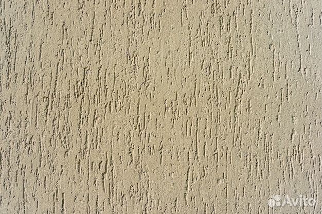 Нанесение штукатурки короед