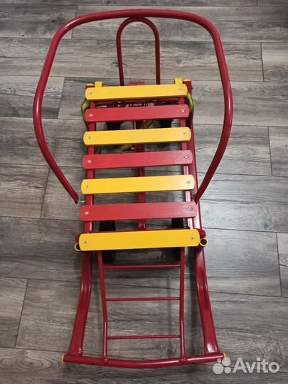 Детские санки с колесами