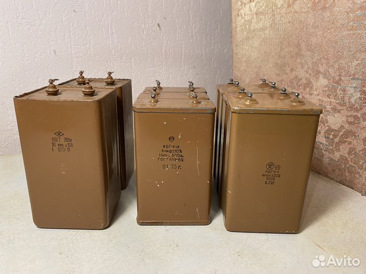 Конденсаторы мбгч