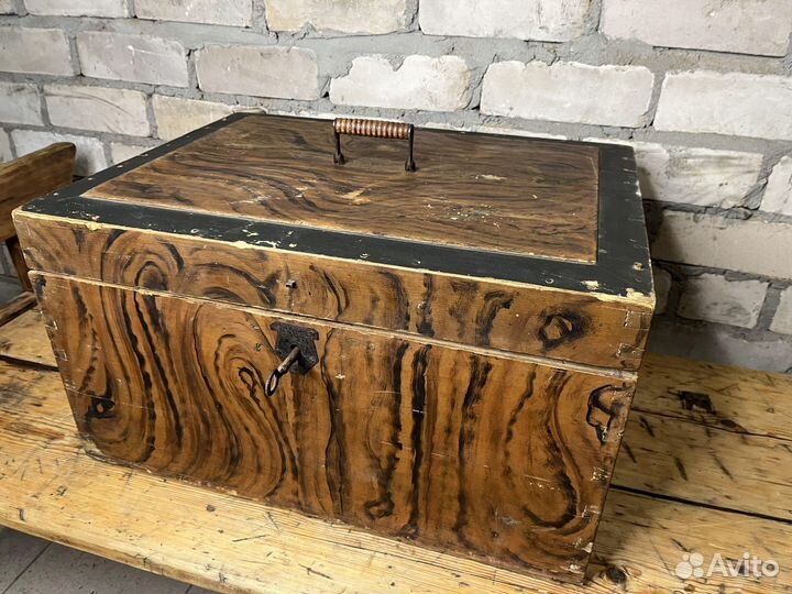 Сундук Деревянный с Ключом 3