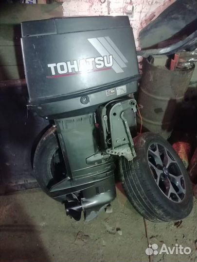 Лодочный мотор Tohatsu 60 (на запчасти)