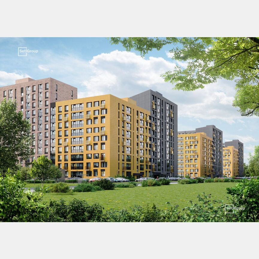 2-к. квартира, 91,7 м², 11/12 эт.