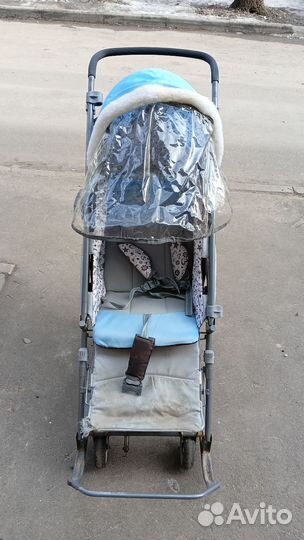 Детские санки коляска бу