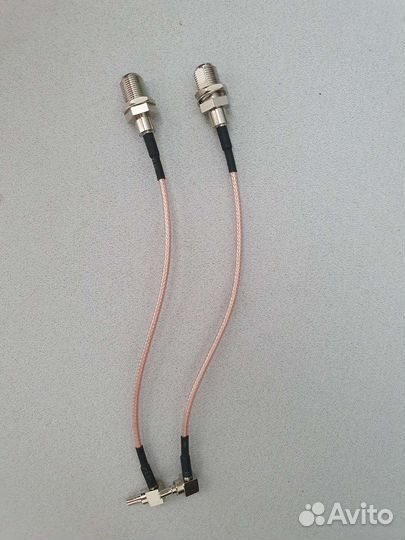 Комплект адаптер-переходник Пигтейл CRC9-F-female