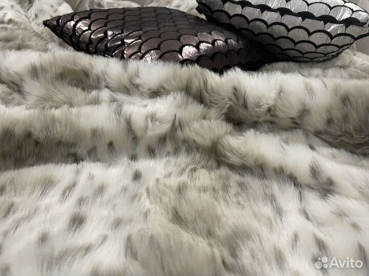 Покрывало мех рысь