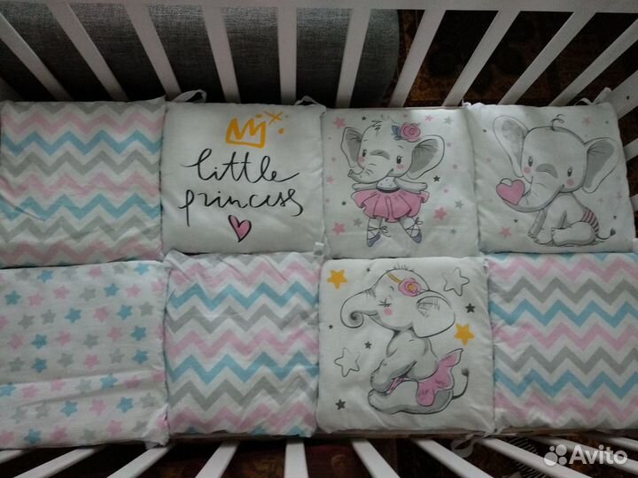 Бортики в кроватку