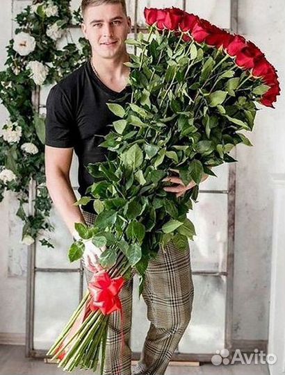 Высокие розы Гигантские розы с доставкой