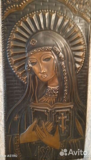 СССР Панно чеканка