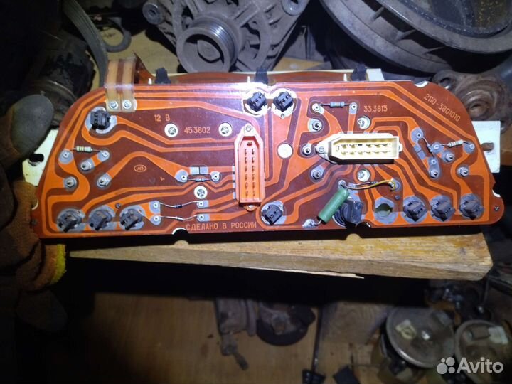 Щиток приборов ваз 2110 старого образца