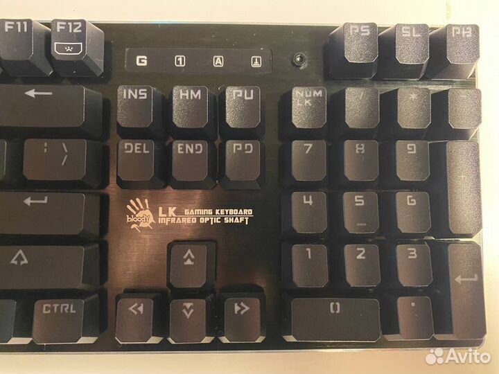 Клавиатура проводная A4Tech Bloody B820R