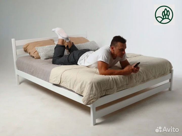 Кровать двуспальная Стандарт 160*200 см