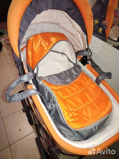 Коляска 2 в 1 бу
