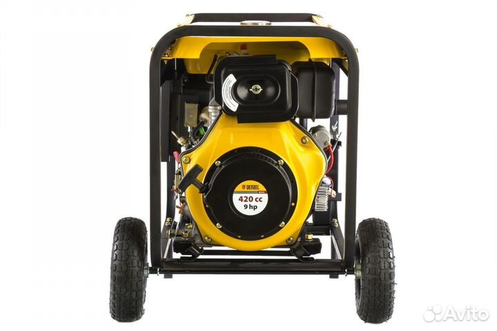 Дизельный генератор denzel DD6300Е, 5 кВт, 220 В/5