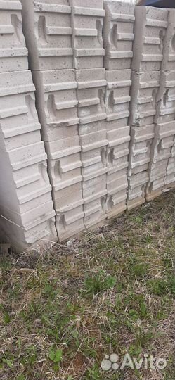 Газобетонные блоки D500, 625х250х400. Цена за куб