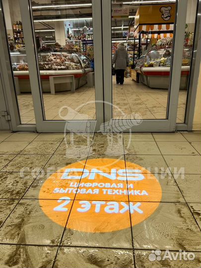 Яркие Рекламные гобо проекторы IGP для проекции из