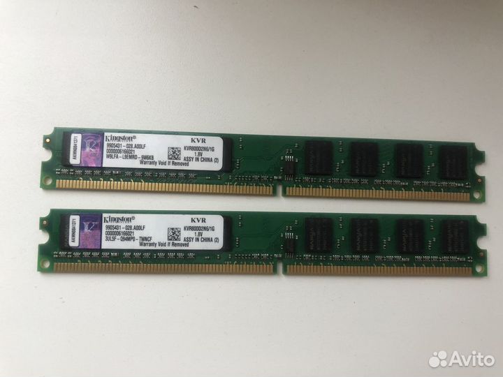 Kingston kvr800d2n6/1g