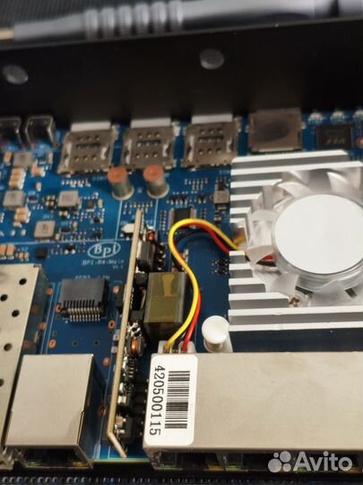 Banana Pi BPI-R4 POE version + BPI-R4-NIC-BE14 WiF