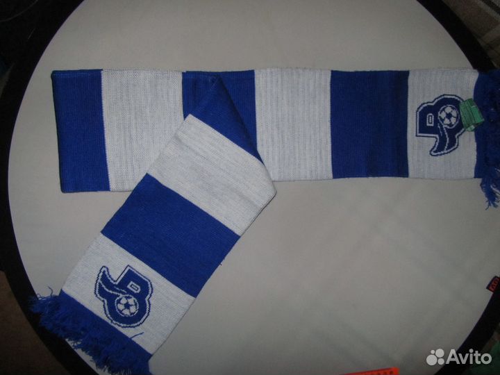 Шарф фк Волга Нижний Новгород, фанатская зебра