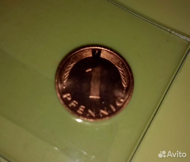 1 пфенниг 1991