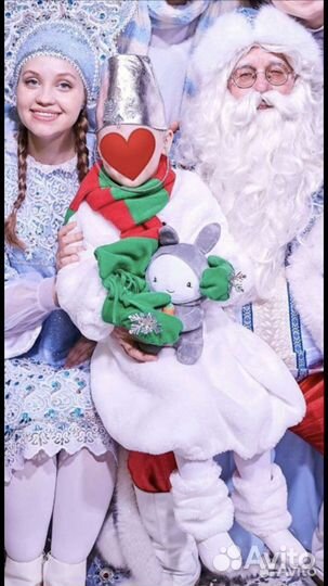 Детский костюм снеговика