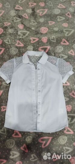 Блузка на девочку размер 140