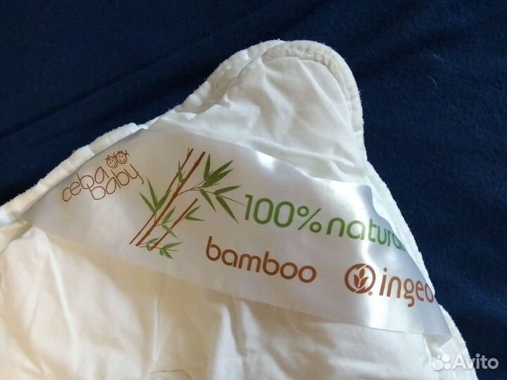 Одеяло детское бамбук 100х120