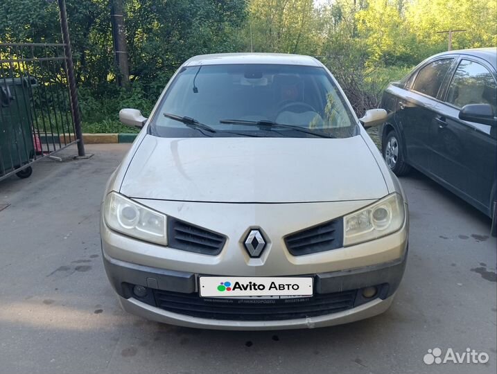 Renault Megane 1.6 AT, 2006, 247 000 км