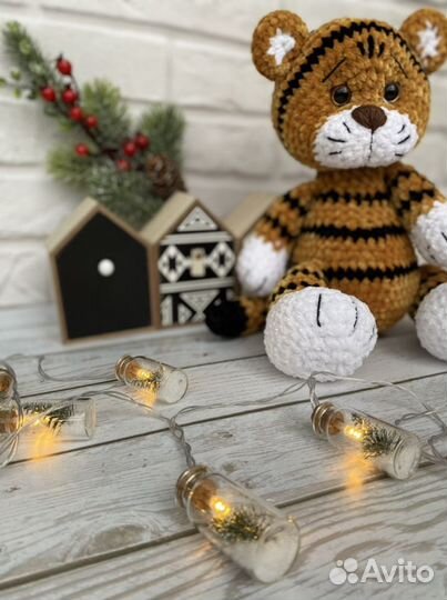 Тигренок вязаный