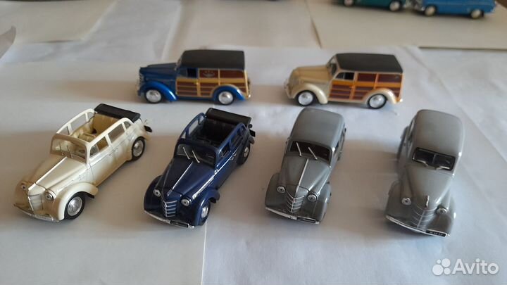 Модель Москвич без блистеров