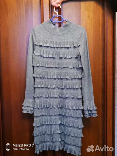 Платье известного бренда Италия трикотаж вискоза